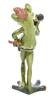 Frog Hairdresser Figurine 17X7X7