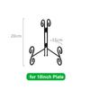 Iron Plate Stands Solid Photo Pedestal Durable Display Stand  Home Decoration