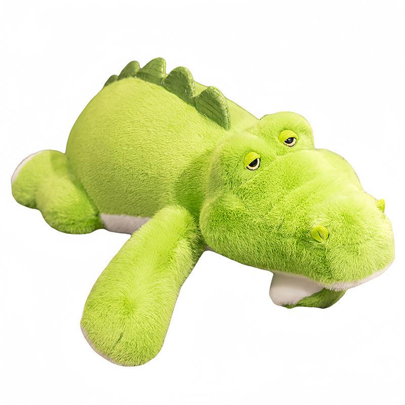 Green Crocodile Plush Toy Animal Stuffed Doll Room Bed Decoration Gift Kids