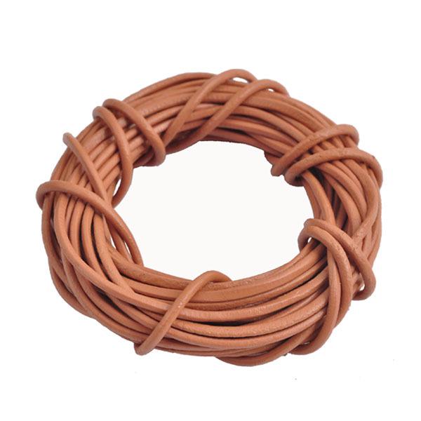 Кожаное ожерелье 5 м и 1,5 мм, 2 мм, подвески, веревка, шнур, фурнитура для изготовления ювелирных изделий