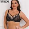 Lace Plus Size Bra Female Sexy Lace Bra Full Cup Bra