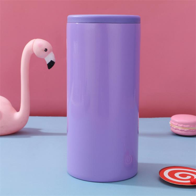 Охладитель для банок 12 унций Универсальная изолированная кружка из нержавеющей стали Легкий Эффективный Охладитель для банок с напитками для дома и улицы