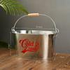 Креативное ведро для льда для баров и дома Стильная уличная пивная ванна Принадлежности для KTV Коммерческий держатель для шампанского, пива, льда, сухого льда