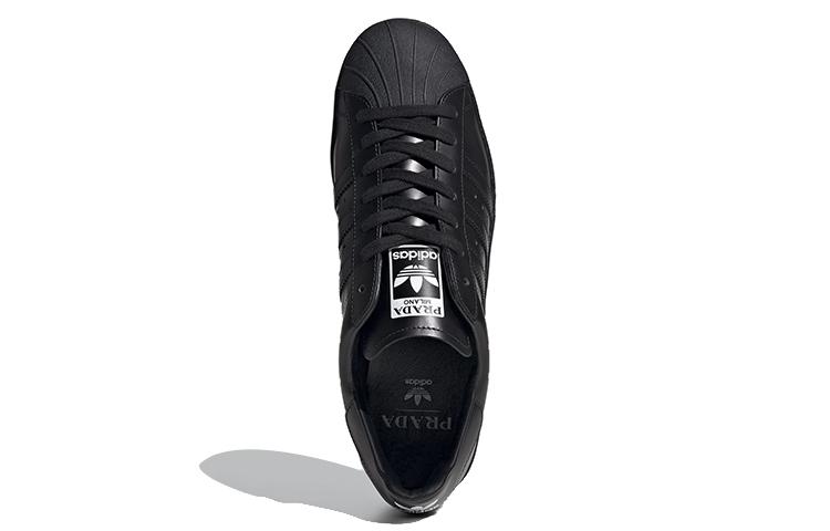 Superstar Prada x Superstar Adidas Originals 'Core Black' FW6679