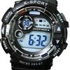 Цифровые водонепроницаемые армейские секундомеры Nonsan, электронные часы LED, наручные часы K-Sport