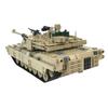 Трансформируемая трасса 2-в-1 Hummer 1/28 M1A2 ABRAMS Танк Модель Военный Армейский Мировая Война Строительные Блоки Кирпичики Детские Игрушки