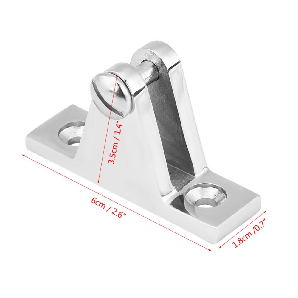 Deck Hinge Marine Boat Deck Hinge Silver Stainless Steel Mount  Boat Deck Installation