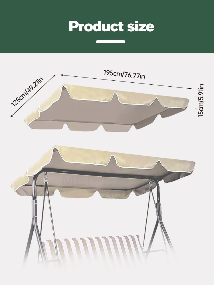 Чехол для качели, чехол для детской площадки, чехол для гамака, водонепроницаемый и непромокаемый навес от солнца, уличные инструменты