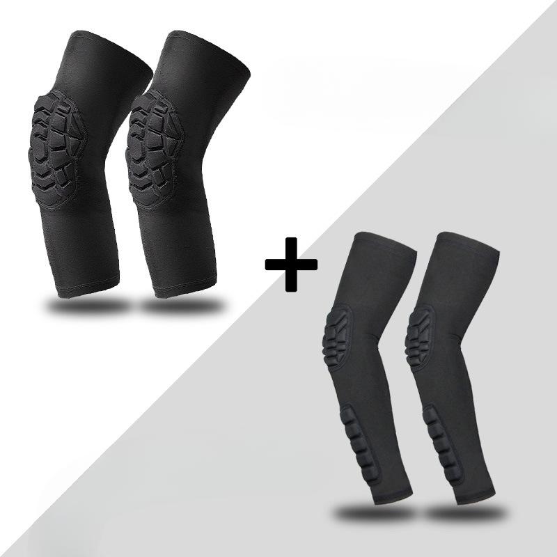 Налокотники, комбинезоны для ползания, защитное снаряжение для баскетбола и футбола, футбольное снаряжение, защитные рукава для защиты от столкновений суставов для мужчин