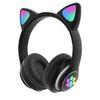 В наличии: 28 Складных Bluetooth-наушников с Кошачьими Ушками, Слот для Карты и Стереозвуком.