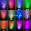 4 светодиодных солнечных RGB прожектора, меняющих цвет, IP65, водонепроницаемые, супер яркие, для улицы, сада, ландшафта, настенные