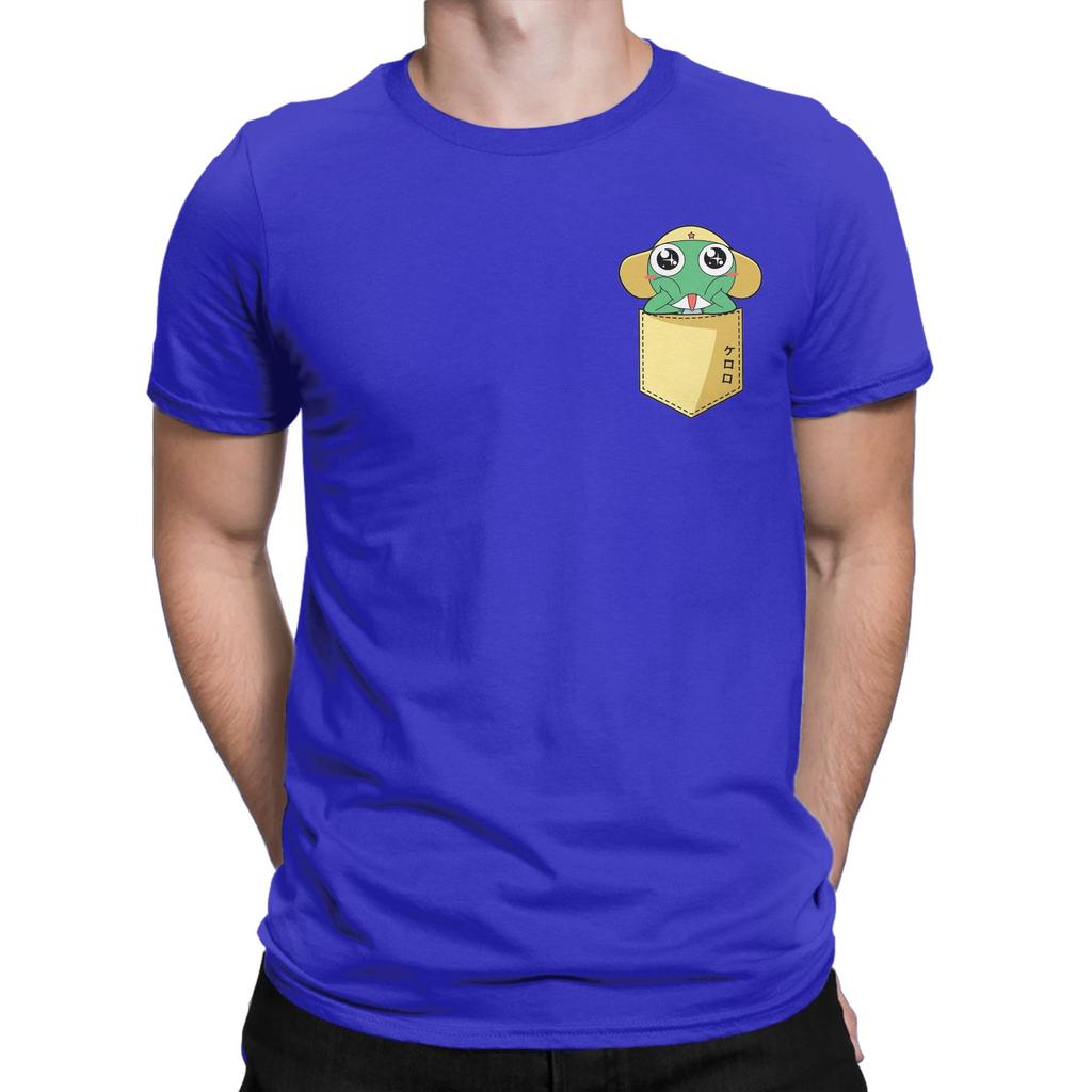 Sgt Frog Keroro Pocket Men Womens T Shirt Vintage Tee Shirt Short Sleeve O Neck TShirts 100 Cotton Printed Tops