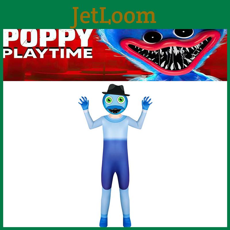 Обнимите своего Хэгги Вагги из Poppy Playtime с помощью этих веселых комбинезонов и масок для косплея и вечеринок!
