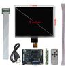 Portable 8-inch IPS Monitor Set with Driver Control Board Supporting HDMI/VGA/AV Raspberry Pi Expansion Screen,computer Secondary Screen Plug and Play