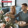 МДФ Заготовка Белый Сублимационный Кулон Рождественское Украшение Печать Теплопередачей DIY Подвесное Украшение Звезда/Сердце/Круглый