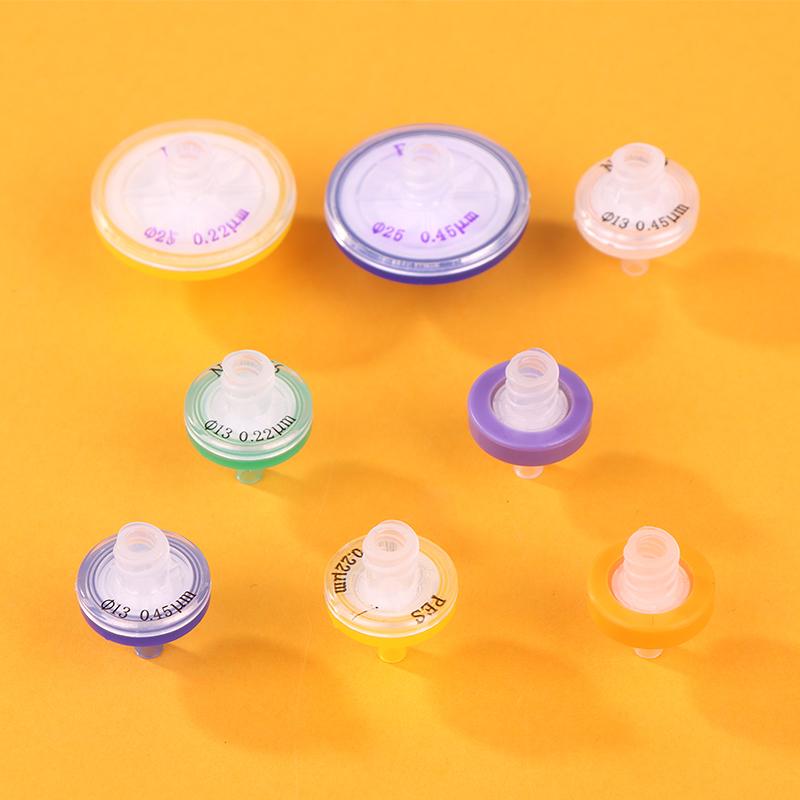 1Pc Lab 0.22Um/0.45Um Sterile Millipore Syringe Filter Nylon/Pes/ Ptfe Sterile Needle-Type Membrane Filter Laboratory Equipment