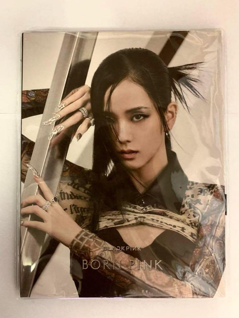 [Б/У] BLACKPINK BORN PINK 2-й ПОЛНЫЙ АЛЬБОМ набор из 4 штук