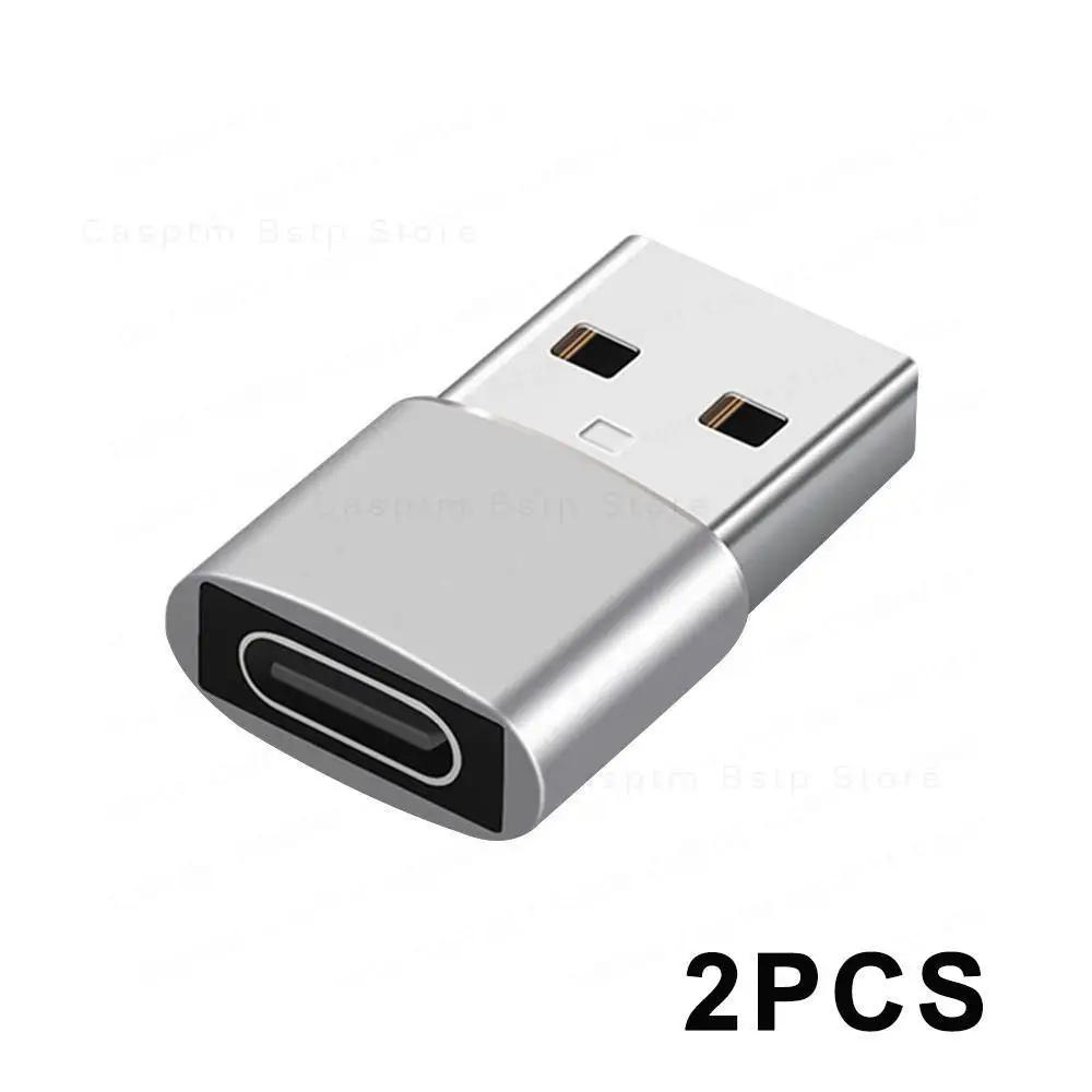 2 шт. USB Vers Type C OTG Адаптер USB USB-C Папа на Micro USB Тип-c Мама Конвертер Для Macbook Huawei Samsung Xiaom