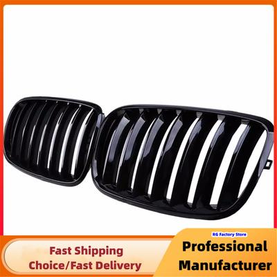 Одинарная решетка радиатора Sport Gloss Black для BMW E70 E71 X5 X6 2007-2013, передний бампер, почки