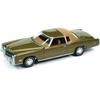 1975 Eldorado Tarragon Gold Metallic Roof Sandalwood Tan Luxury Cruisers Limited Edition до 14910 деталей литой модели Auto World 1/64 64352-AWSP098A