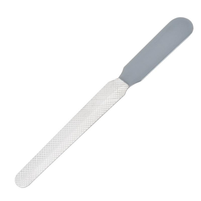 Stainless Steel Double Sided Pet Nail File Non Slip Handle Manual Grinding Nail Polishing Tool for Dogs Cats Grooming Supplies