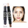 2 в 1 Цвет лица+украшенный хайлайтер Shimmer Stick корректор-бронзатор Hengfang H8449