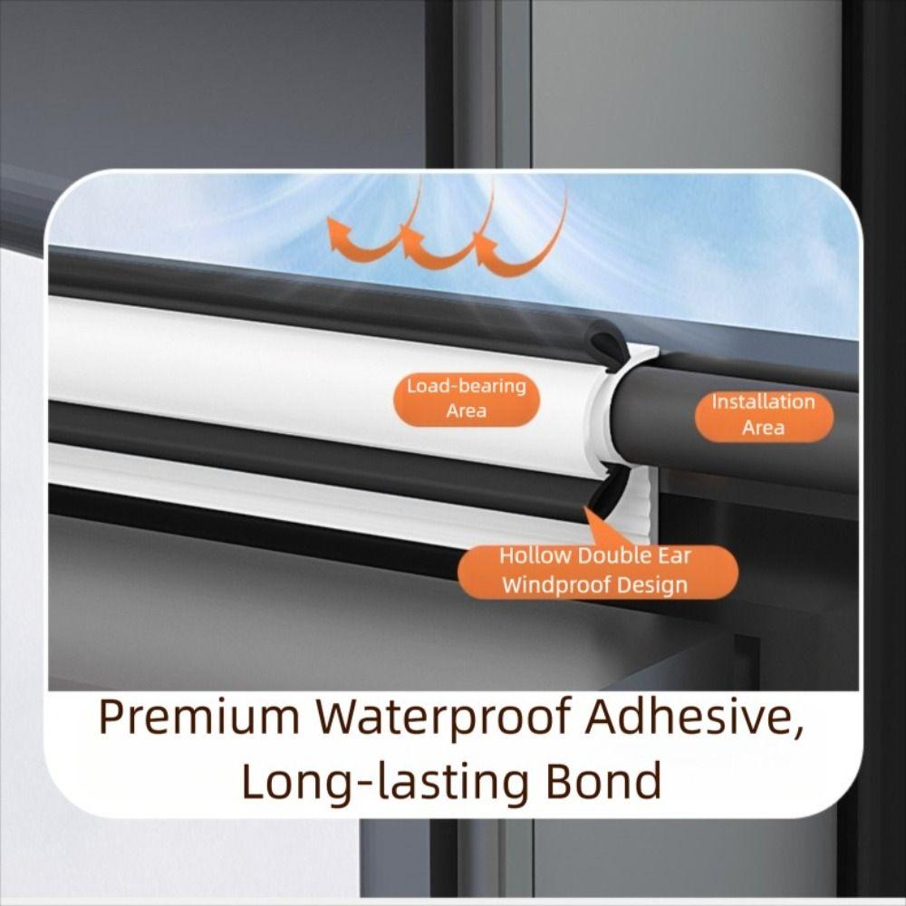 Soundproofing Casement Window Sealing Strip Windproof Insulation Strip Broken Bridge Aluminum