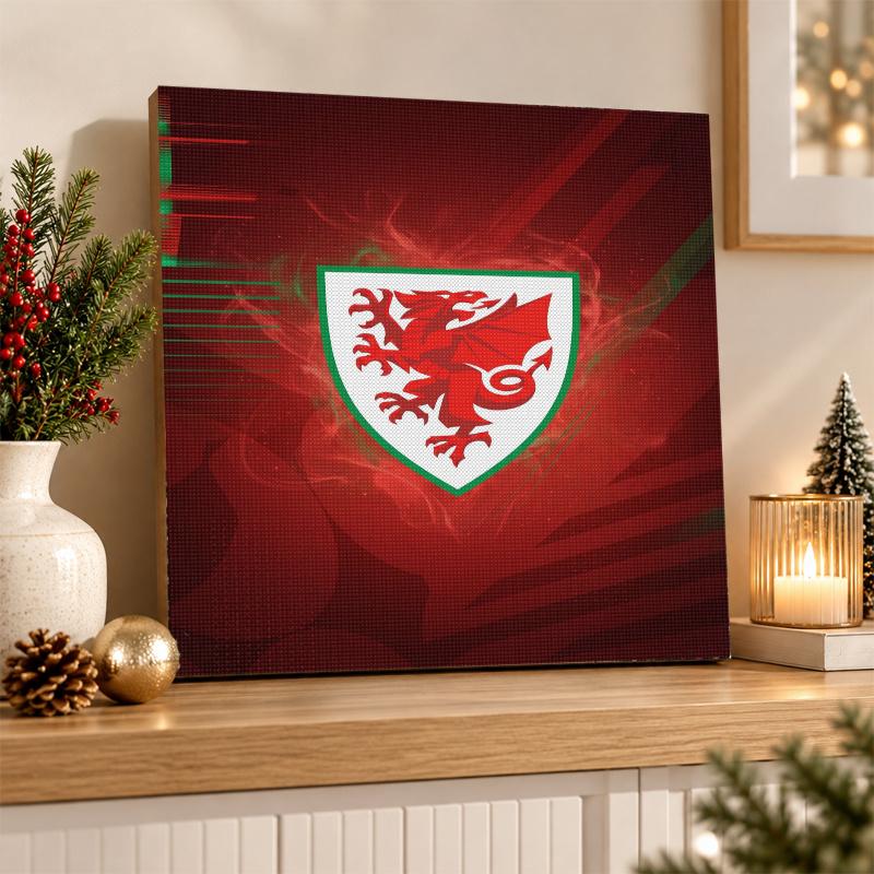 Wales Rugby Diamond Painting Kit 5D Full Drill DIY Diamond Mosaic Wall Art Home Decor