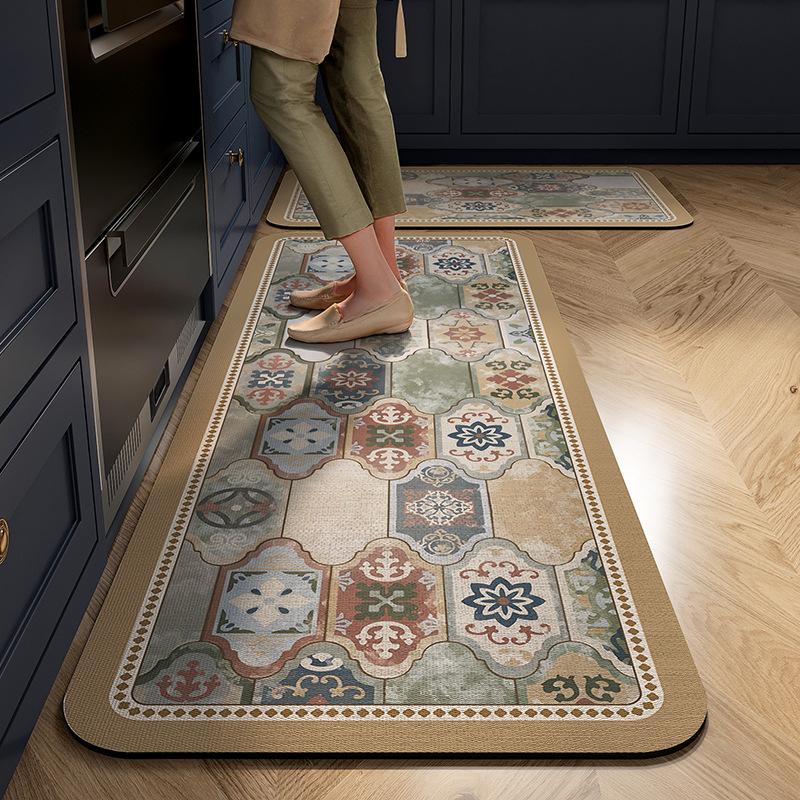 Коврики для кухни Diatom Mud — маслостойкие, противообрастающие, моющиеся, режущиеся и устойчивые к грязи