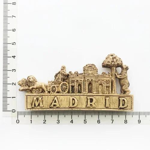 Магниты на холодильник из смолы Рим Египет Португалия Мадрид Прага Будапешт Афины Хельсинки Толедо Польша Барселона Нидерланды Стамбул