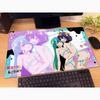 Longing for Magical Girls Rubber Mat Base Magia Ribbon 60cm wide x 35cm long x 2mm thick Polyester Key-th (Magia & Azul/Longing Coordinate) Approx.