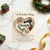 Hairstylist Pocket Hug with Positive Card Emotional Support Heart Shaped Christmas Hair Stylist Pocket Token Encouragement Gift