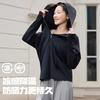 1011 casual new couple sunscreen clothes women's summer men's hooded outdoor riding cool jacket UPF10 +
