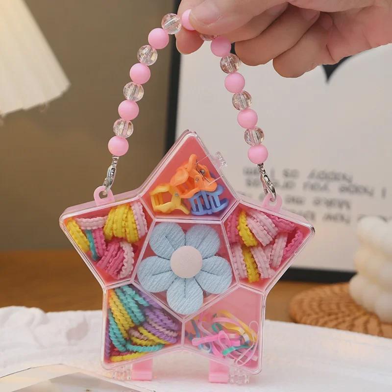 Charming Princess Shoulder Bag & Hair Accessories Set for Girls