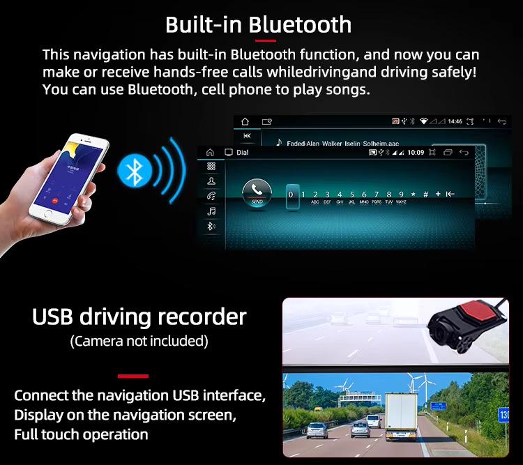 Center Console Navigation Screen for Mercedes C200/GLC300/GLK/GLA/E260/A-Class