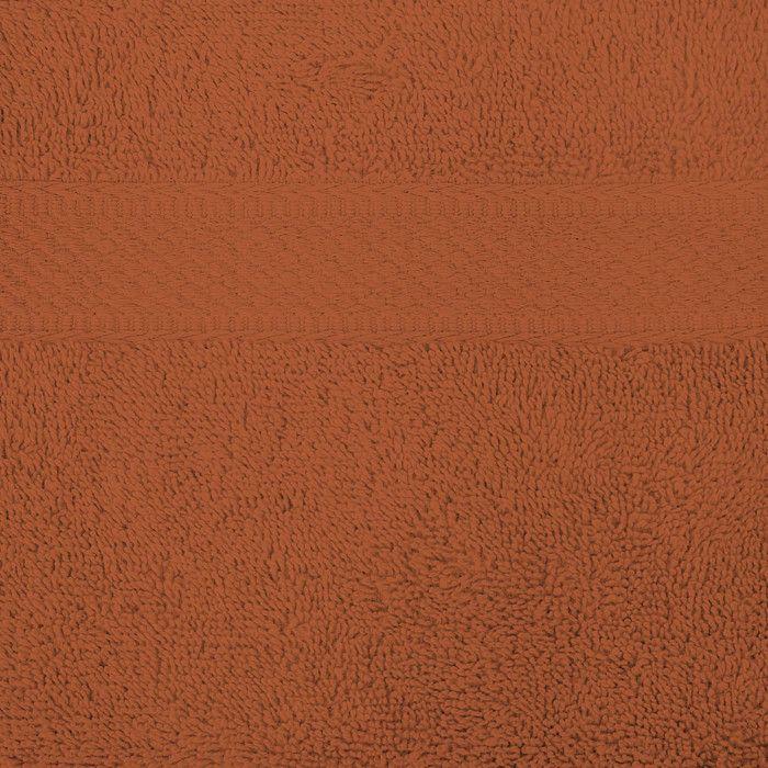 Полотенце хлопковое 500гр/м2 50х90 см LAGUNE terra, Soleil d'Ocre