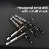 Набор метрических сверл с шестигранным хвостовиком(3мм-10мм), Быстросменные ударные шестигранные сверла для металла, стали, дерева, пластика, алюминиевого сплава
