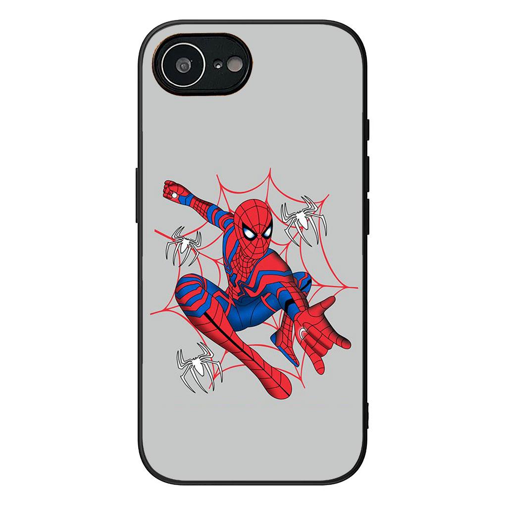 Чехол для телефона Spider Man Marvel Spiderman для Motorola Moto Edge 70 60 Fusion NEO Pro G Stylus G56 G96 G52 G04 G05 20 Мягкий чехол
