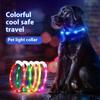 Led Dog Collar Luminous Usb Cat Dog Collar 3 Modes Led Light Glowing Loss Prevention Led Collar For Dog Pet Dog Accessories