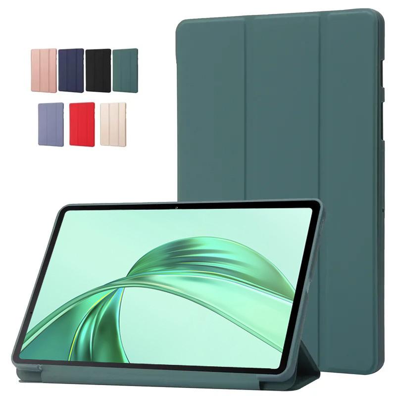 Coque For Honor Pad X8a 2024 Case PU Leather Soft Silicone Back Stand Tablet Shell For Funda Honor Pad X8a Case Cover 11 inch