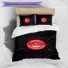 Aberdeen FC Printed 3PCS Bedding Set Breathable Duvet Cover with Pillowcases Decorative Bed Linen for Bedroom Home