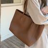 Ретро-сумка большой вместимости Женская сумка Модная корейская версия сумки-тоут The Wild Модная сумка на одно плечо для поездок на работу