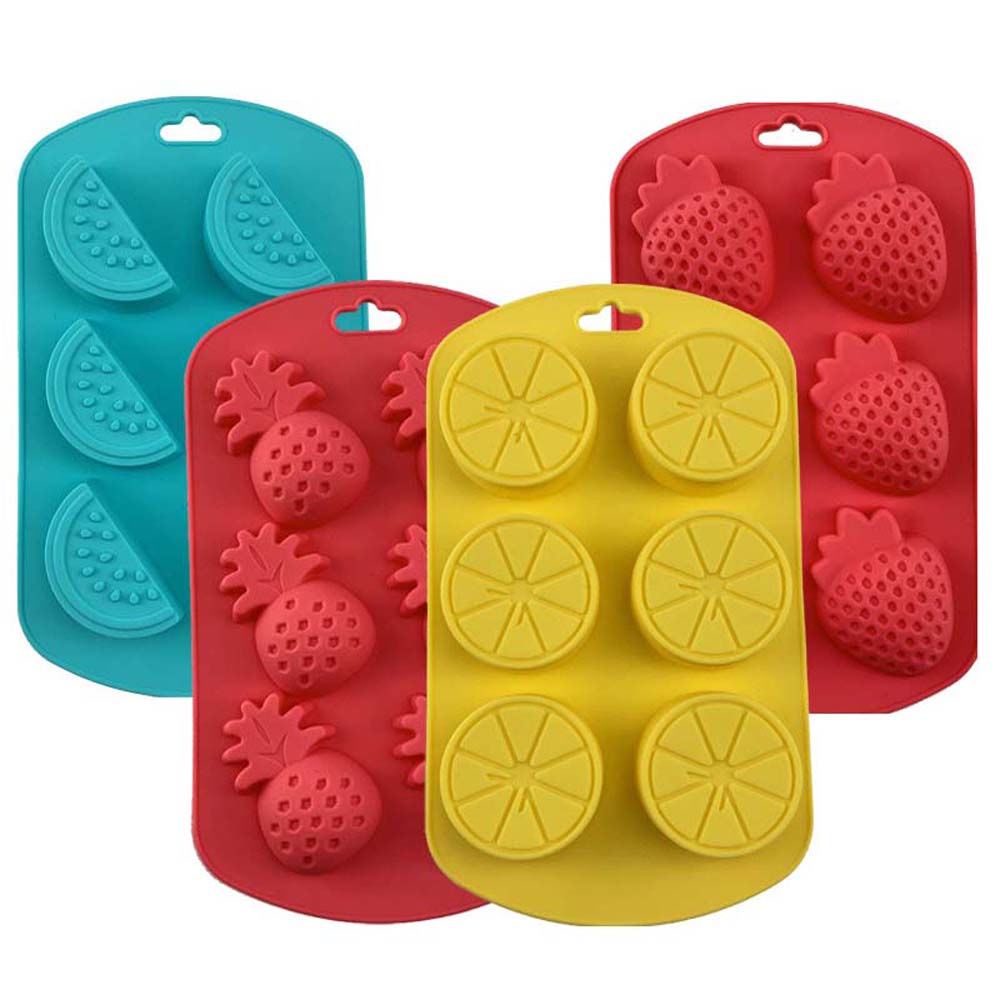 Fruit Shaped Pineapple Fondant Lemon Baking Tool Cake Decoration Jelly Mold Chocolate Making