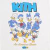 Kith X Disney Дональд Дак Семья Винтажная Футболка Белый Мужские Топы KHM033116-101
