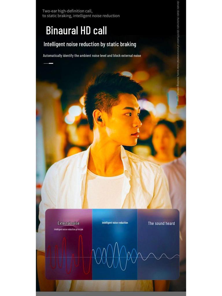 2025 Berlin Boombox Mini Wireless Bluetooth Earbuds: Long Battery Life & Comfortable Fit