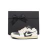 Air Jordan 1 Нескользящие Устойчивые к истиранию Низкие Винтажные Баскетбольные Кроссовки Женские Черно-Белые DC0774-001(Team59-SBOX)