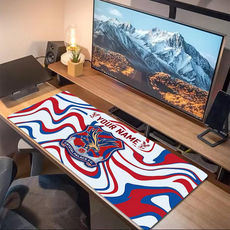 Crystal Palace F.C Print Cushion Non-slip Laptop Tablet Big Mousepad XXL Mat Mini PC Playmat With Lock edge