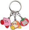 SK Japan Kirby Waddle Dee Maxim Tomato Triple Key Ring 17051