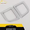 Avancier Armrest Box Bright Ring Decorative Frame for 16 Models – Electroplated Car Accessory.