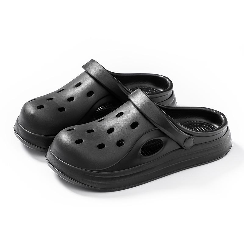 Женские садовые клоги на толстой подошве с нескользящей подошвой - Съемный комфорт для лета, пляжа и улицы